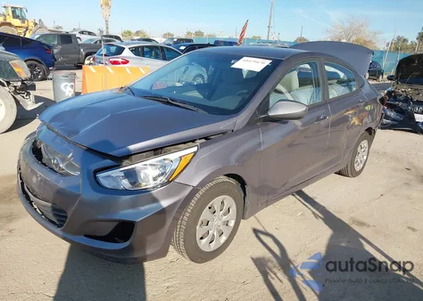 2016 Hyundai Accent Se from USA, damaged, VIN KMHCT4AE1GU961212